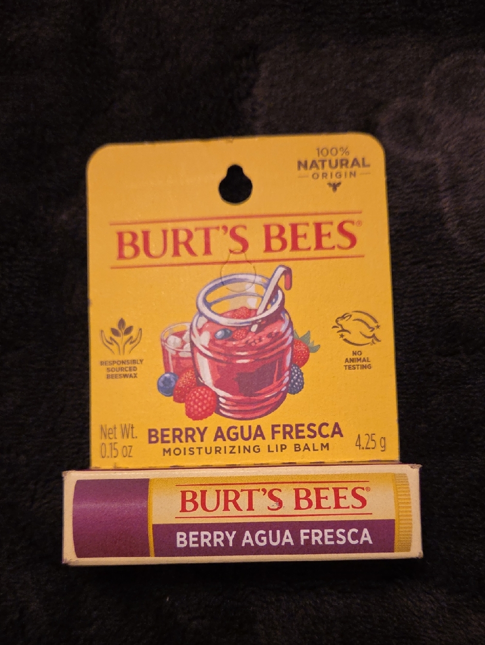 🚨5/$25 Burt's Bees Berry Agua Fresca Lip Balm -